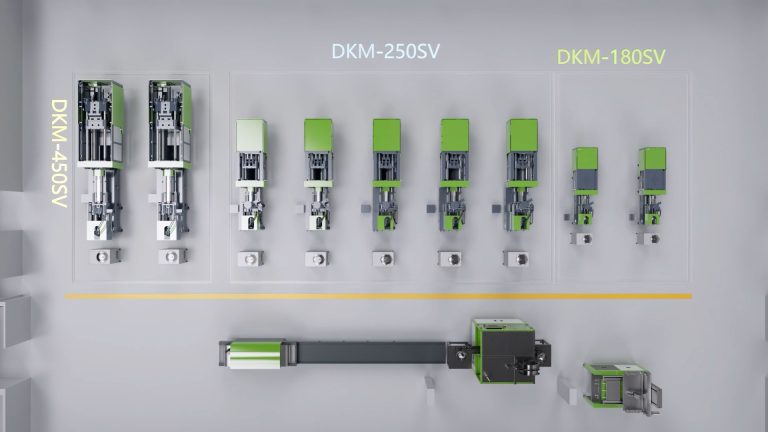 Intelligent Injection Molding atelier Layout vue supérieure