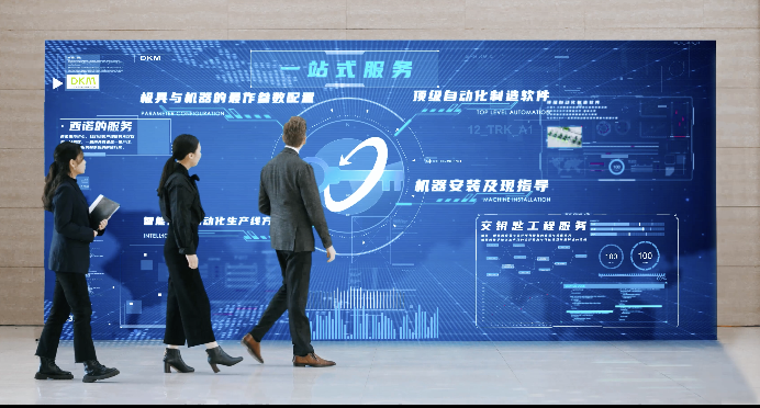 Image de service à guichet unique avec le système de préparation de robot de seringue