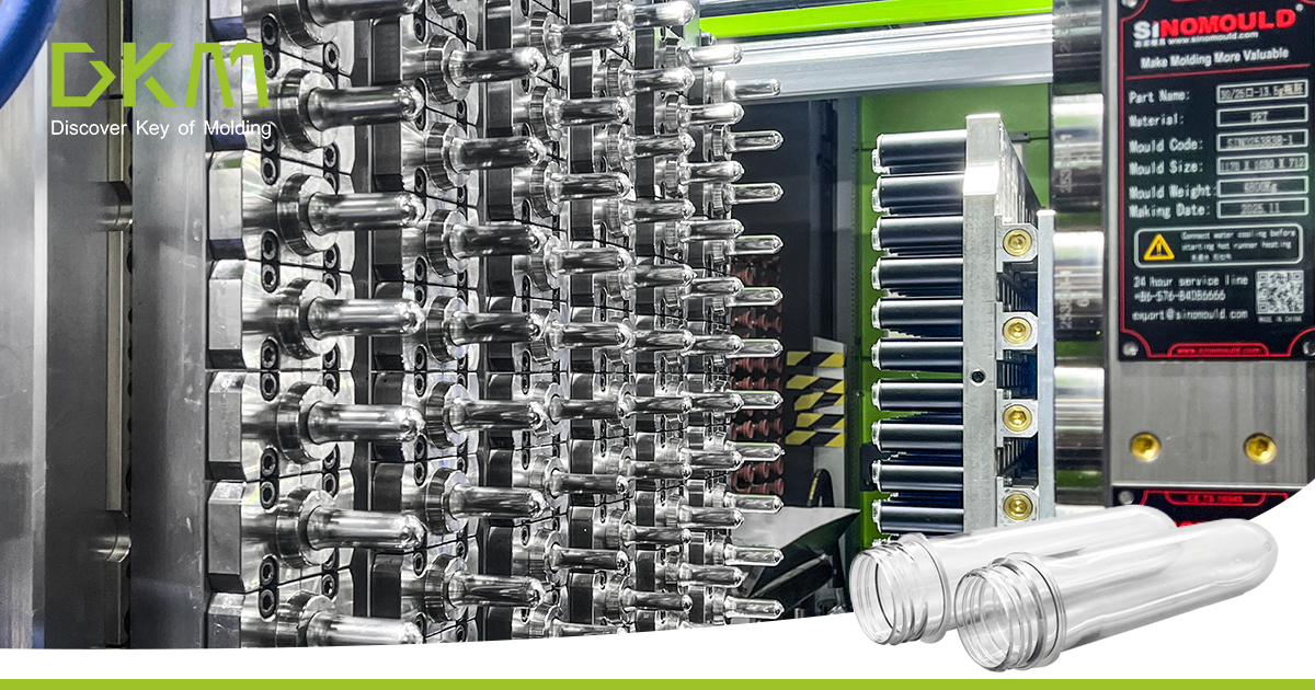 Ligne de production de préformes à 72 empreintes